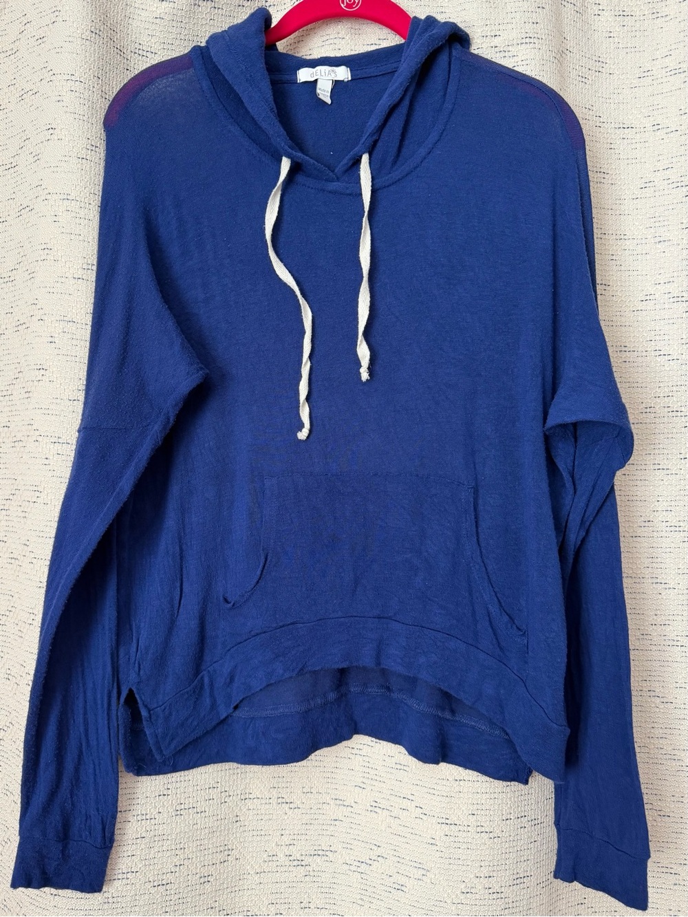 dELiA*s Royal Blue Lightweight Hooded Pullover